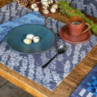 Coated placemat Origin Nature Blue 50x36 100% cotton, , hi-res image number 0