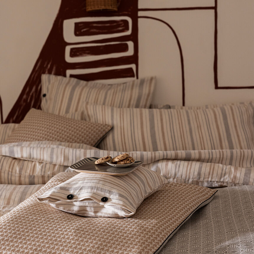 Taie Dune Coton,Lin, , hi-res image number 3