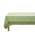Coated tablecloth Promenade Imp&eacute;riale Green 175x175 100% cotton, , hi-res image number 1