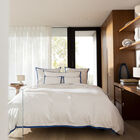 Duvet cover Apparat Blue 224X234 100% cotton, , hi-res image number 0