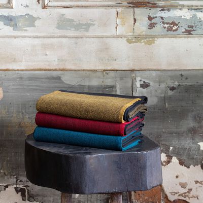 Throws Duo Lagoon 59"x78" 100% wool