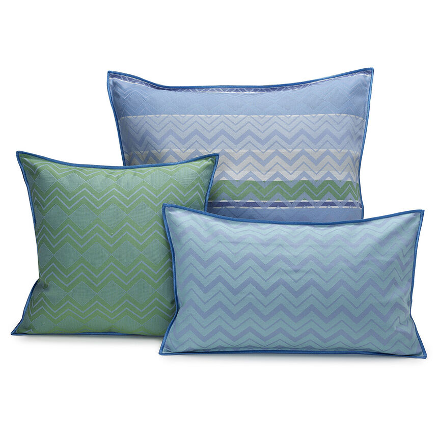 Cushion cover Color Rock Denim 12"x20" Acrylic, , hi-res image number 1