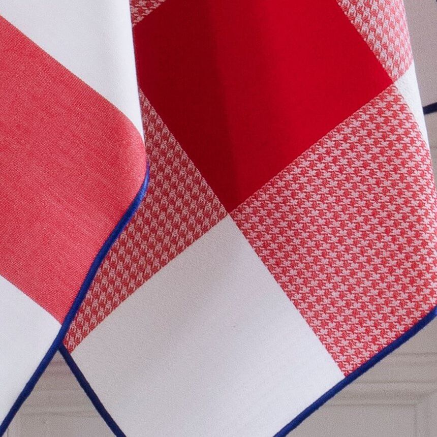Tea towel Elys&eacute;e Tricolor 24"x31" 100% cotton, , hi-res image number 3