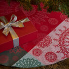 Christmas tree mat Lumières d'étoiles cotton, , hi-res image number 1