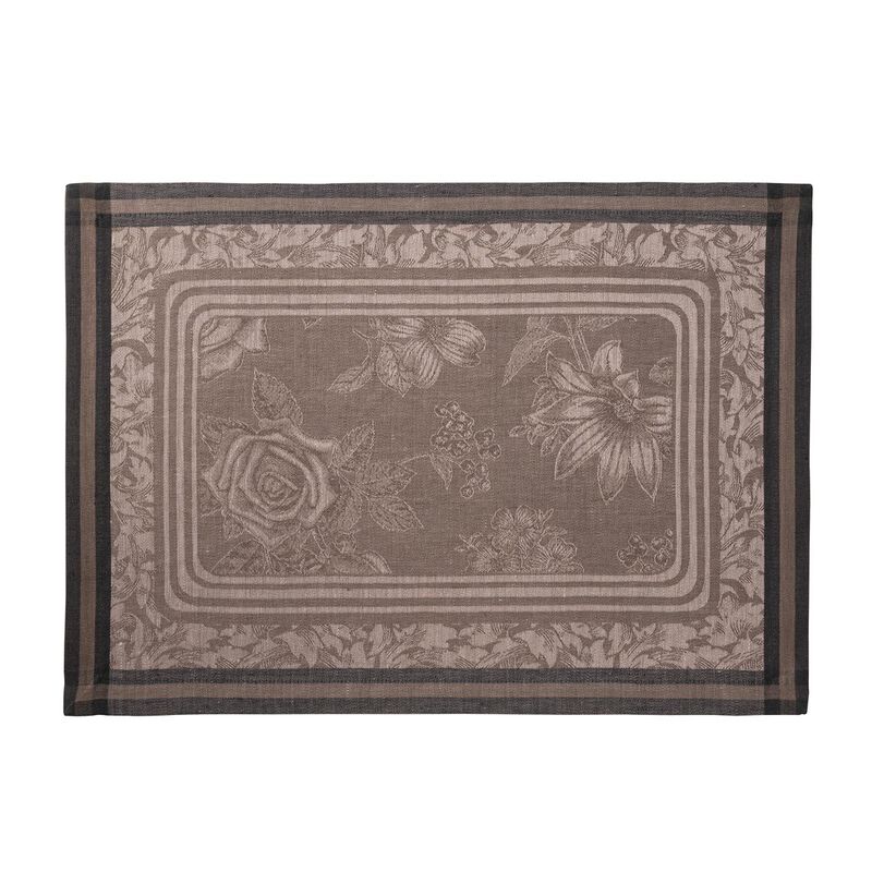 Placemat Romance Pink 20"x14" 100% linen, , hi-res image number 0