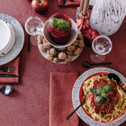 Napkin Vegetal mood Red 20"x20" 100% cotton, , hi-res image number 2