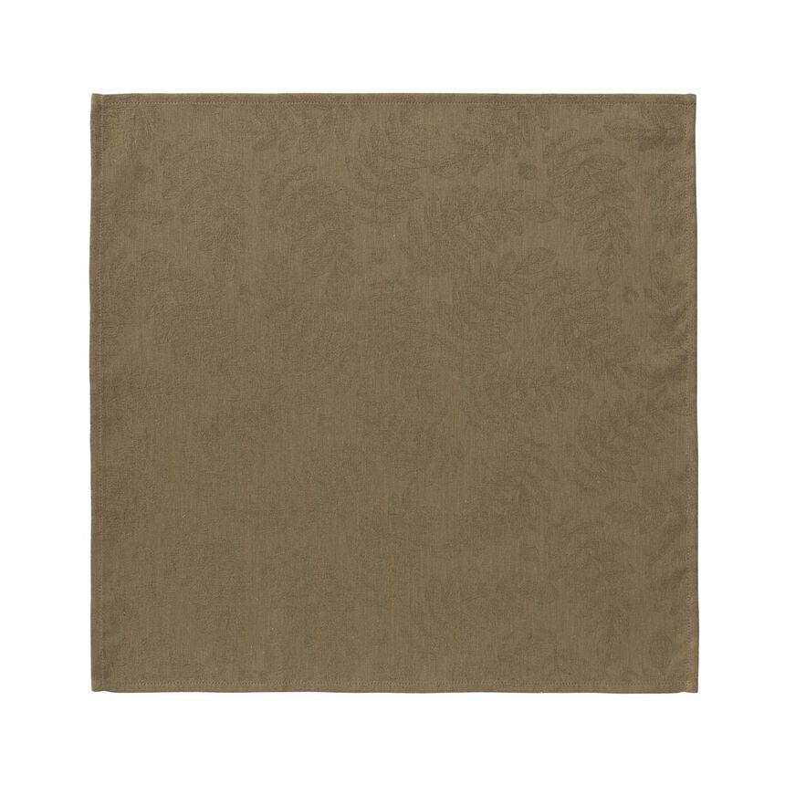 Serviette de table Vegetal mood Avocat 50x50 100% coton, , hi-res image number 2