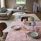 Tablecloth Tivoli Powder pink 69"x69" 100% linen, , hi-res image number 1