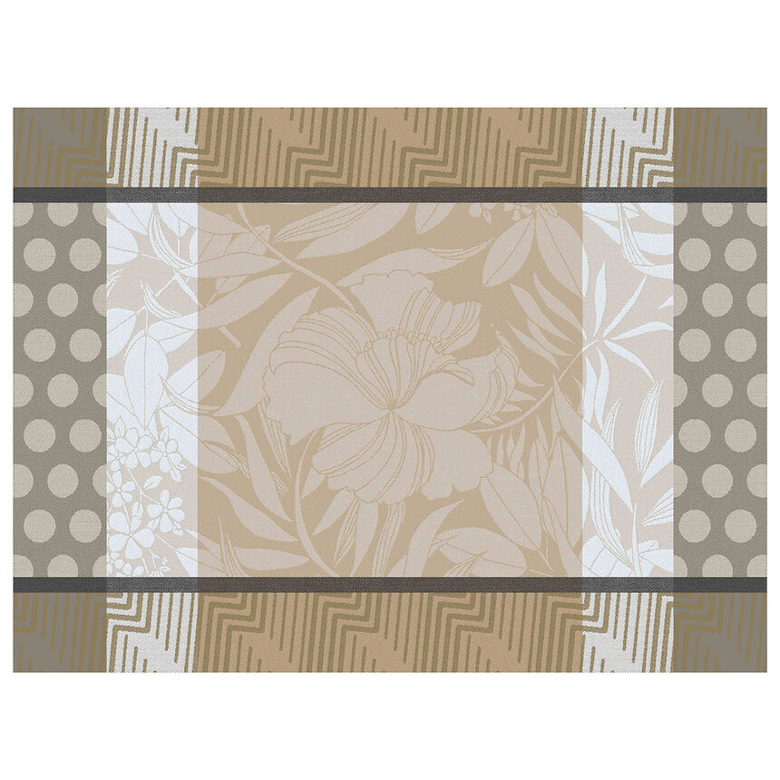 Placemat Nature Urbaine Beige 50x36 100% cotton, , hi-res