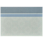 Coated placemat Essentiel Graphique Blue 20"x14" 100% cotton, , hi-res image number 1