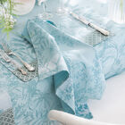 Napkin Jardin d'Eden Blue 23"x23" 100% cotton, , hi-res image number 0