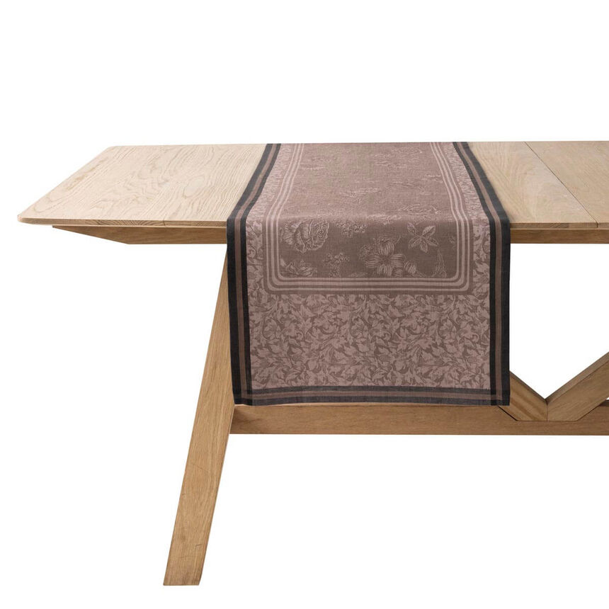 Runner Romance Pink 50x150 100% linen, , hi-res image number 0