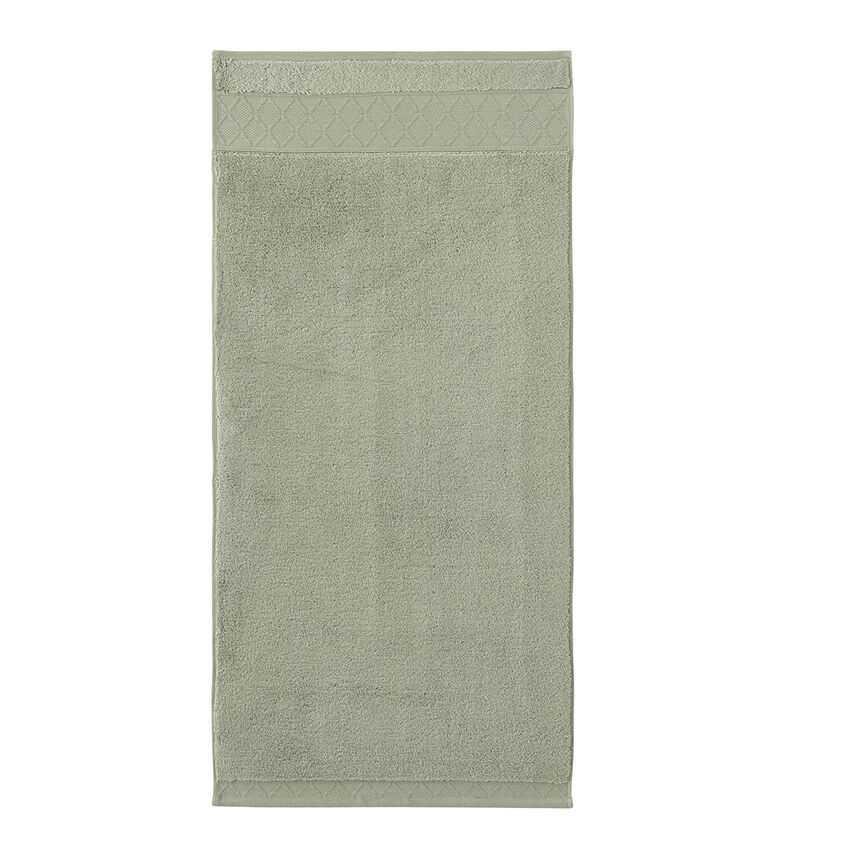 Serviette invit&eacute; Caresse Tilleul 30x50 100% coton, , hi-res image number 1