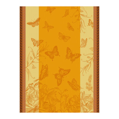 Tea towel Jardin des papillons Cotton