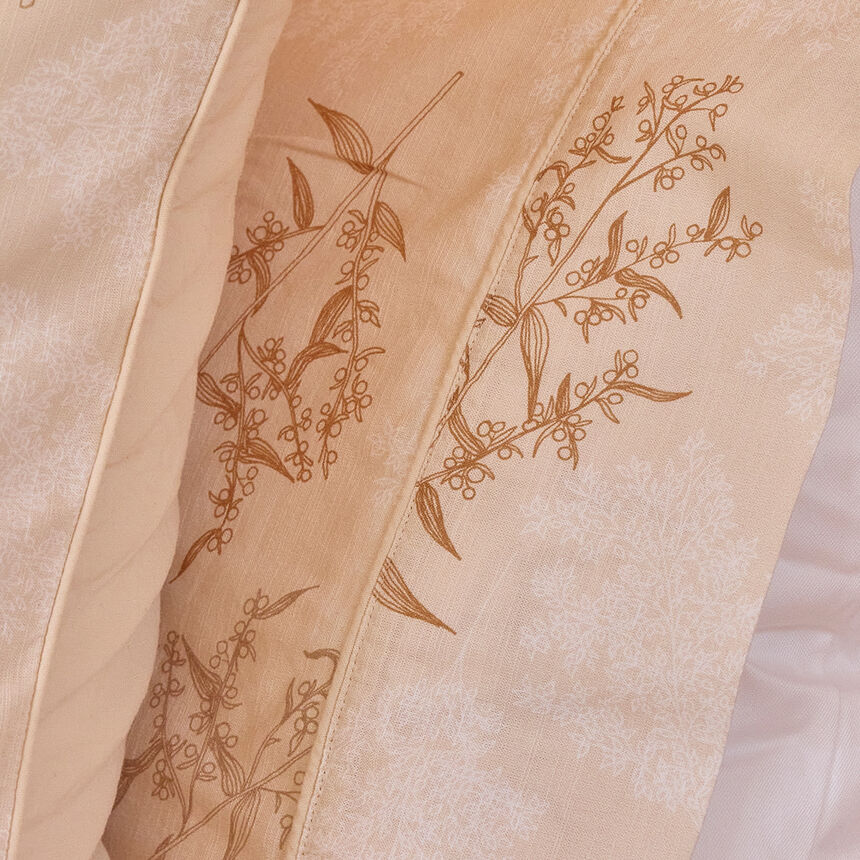 Pillowcase Champ&ecirc;tre Beige 31"x31" 100% cotton, , hi-res image number 3