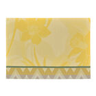 Box Set 2 Coated Placemats La Vie en Vosges Yellow 20"x14" 100% cotton, , hi-res image number 0