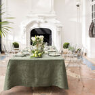 Tablecloth Tivoli Green 69"x69" 100% linen, , hi-res image number 3