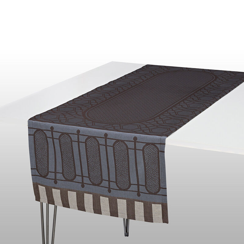 Runner Palais Royal Bronze 20"x59" 100% cotton, , hi-res image number 0