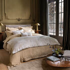 Quilt cover Symphonie Beige 35"X71" 50% cotton - 50 % linen, , hi-res image number 1