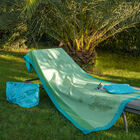 Drap de plage Monoï Lagon 100x200 100% coton, , hi-res image number 0