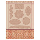 Tea towel Ronde des pains Pink 24"x31" 100% cotton, , hi-res image number 1