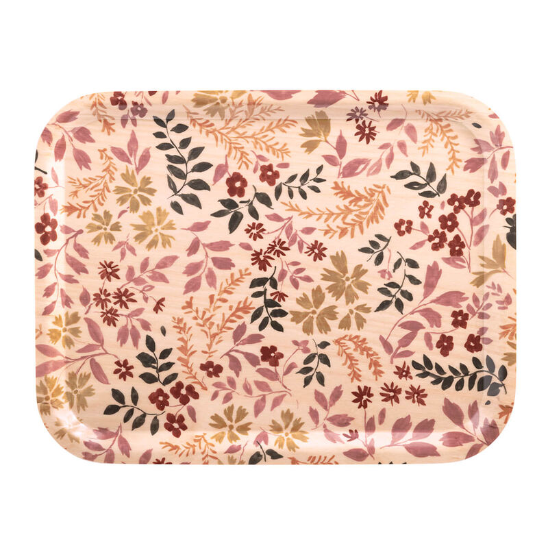 Tray Campagne Pink 14"x11" 100% Wood, , hi-res image number 1
