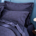 Fitted sheet Flora Dark blue 60"X80"X17"Queen 100% cotton, , hi-res image number 2