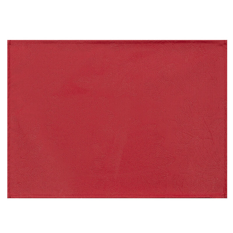 Coated placemat Marie-Galante Red 52x38 100% cotton, , hi-res image number 0