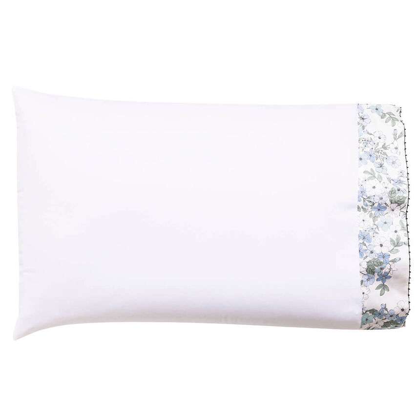 2 Pillowcases Manuka Blue 22"X33"Standard,Pair 100% cotton, , hi-res