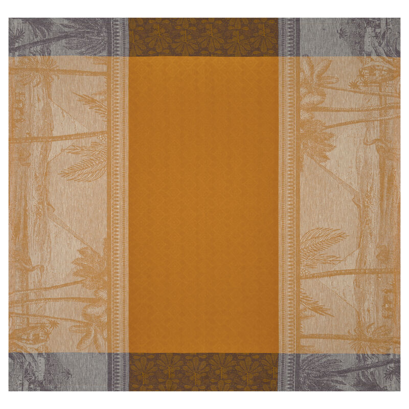 Tablecloth Croisière sur le Nil Desert 69"x69" 100% linen, , hi-res image number 2