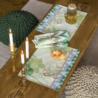 Box Set 2 Napkins La Vie en Vosges Green 23"x23" 100% cotton, , hi-res image number 0