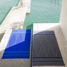 Beach towel Sand Club Regate Grey 39"x79" 100% cotton, , hi-res image number 0