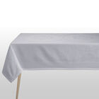 Tablecloth Duchesse White 69"x69" 100% cotton, , hi-res image number 0