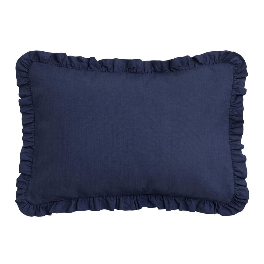 Taie d&eacute;corative  Eclat Myrtille 30X41 100% coton, , hi-res image number 1