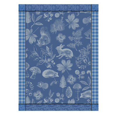 Tea towel Dans les bois Tableau Cotton
