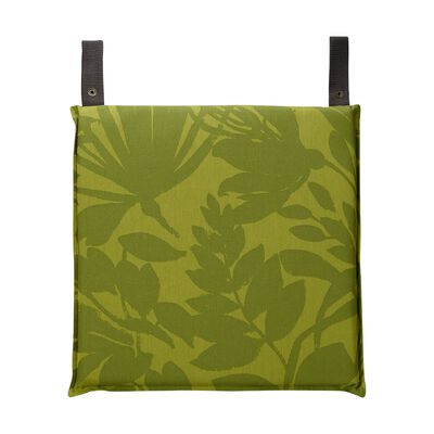 Chair cushion Bahia Green 16"x16" Acrylic