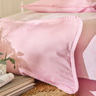 Taie d&eacute;corative  Pois de senteur Rose 66X66 100% coton, , hi-res image number 0