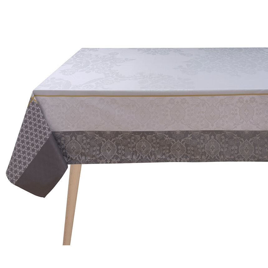 Nappe enduite Voyage Iconique Zinc 175x320 100% coton, , hi-res image number 2