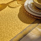 Tablecloth Sinharâja Yellow 69"x69" 100% cotton, , hi-res image number 6