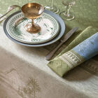 Tablecloth Croisière sur le Nil Palm 175x175 100% linen, , hi-res image number 3