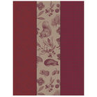 Tea towel Dans les bois Tryptique Red 24"x31" 100% cotton, , hi-res image number 1