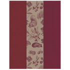 Tea towel Dans les bois Tryptique Red 24"x31" 100% cotton, , hi-res image number 1