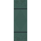 Runner Sous les &eacute;toiles Green 20"x59" 100% cotton, , hi-res image number 0
