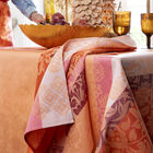 Tea towel Mumbai Orange 24"x31" 100% cotton, , hi-res image number 0