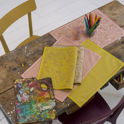Set de table enduit Osmose Tressage Coton,  Set de table enduit Osmose Tressage Coton