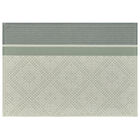 Coated placemat Essentiel Graphique Green 20"x14" 100% cotton, , hi-res image number 2