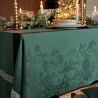 Tablecloth Sous les &eacute;toiles Green 47"x47" 100% cotton, , hi-res image number 5