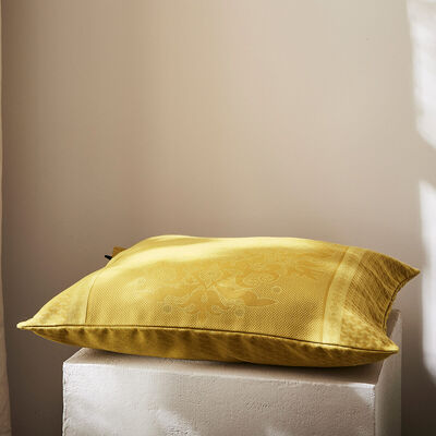 Cushion cover Palais Vénitien Yellow 12"x20" 100% cotton