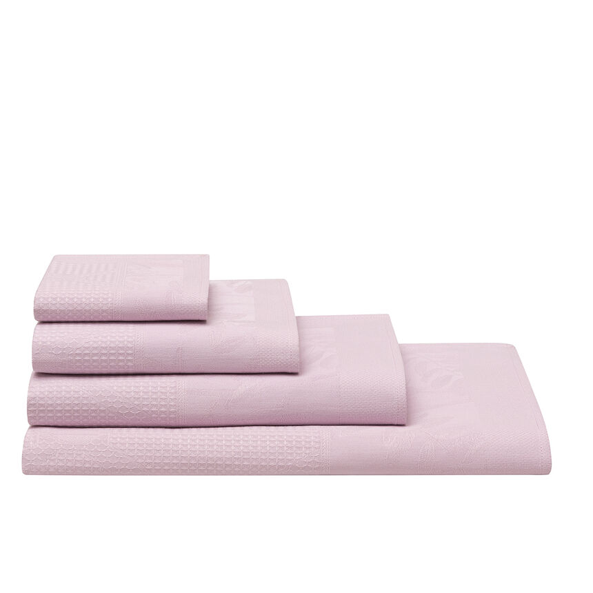 Guest towel Pois de senteur Pink 12"x20" 100% cotton, , hi-res image number 2