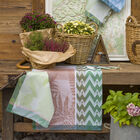 Tea towel La Vie en Vosges Pink 24"x31" 100% cotton, , hi-res image number 0